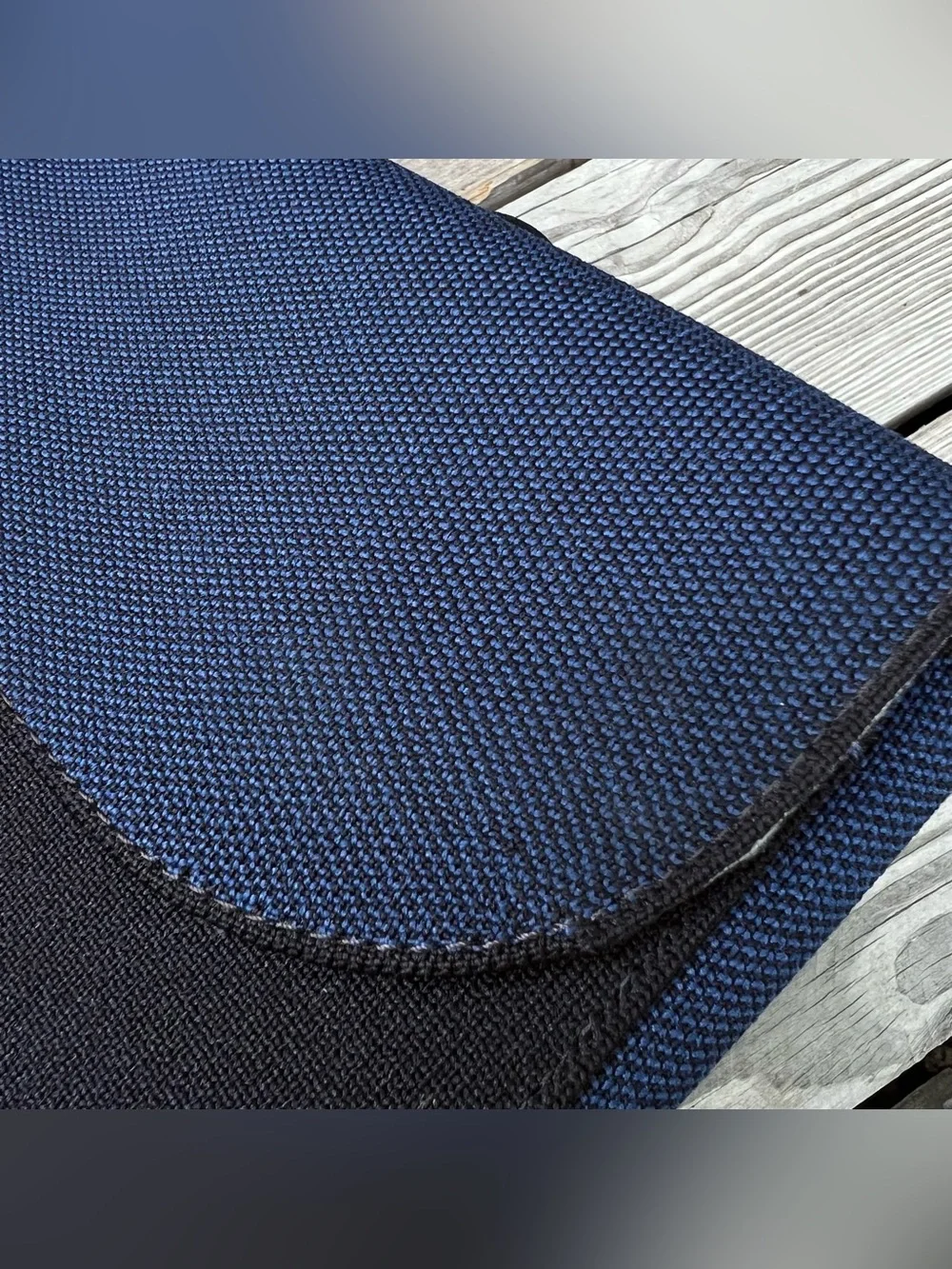 Rothy's The Belt Bag Sapphire and Onyx Crossbody Purse
